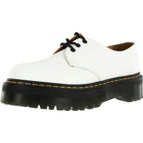 1461 Quad Womens Lace-Up Leather Oxfords