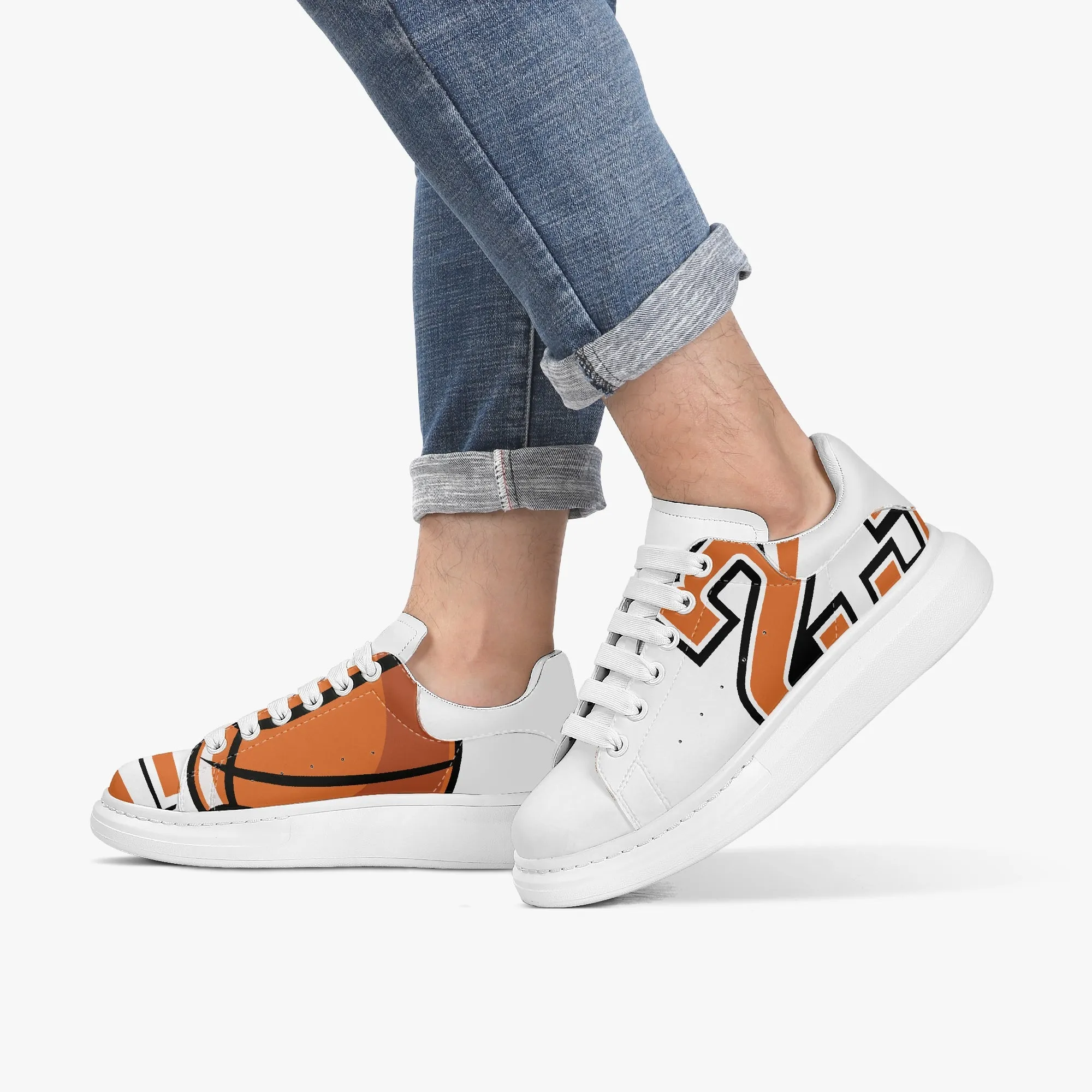 274. Lifestyle Low-Top Leather Sneakers