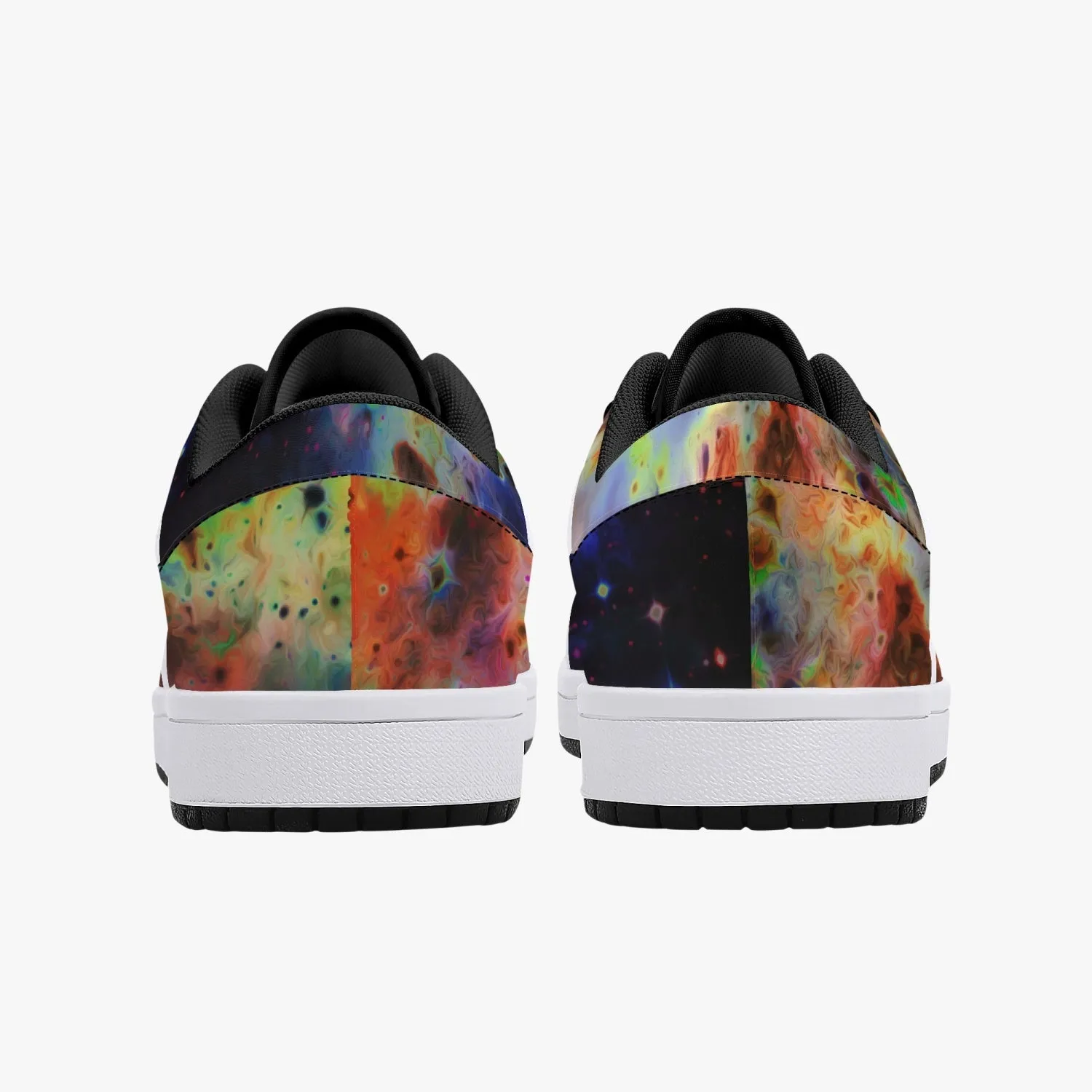 Acolyte Ethos Psychedelic Split-Style Low-Top Sneakers