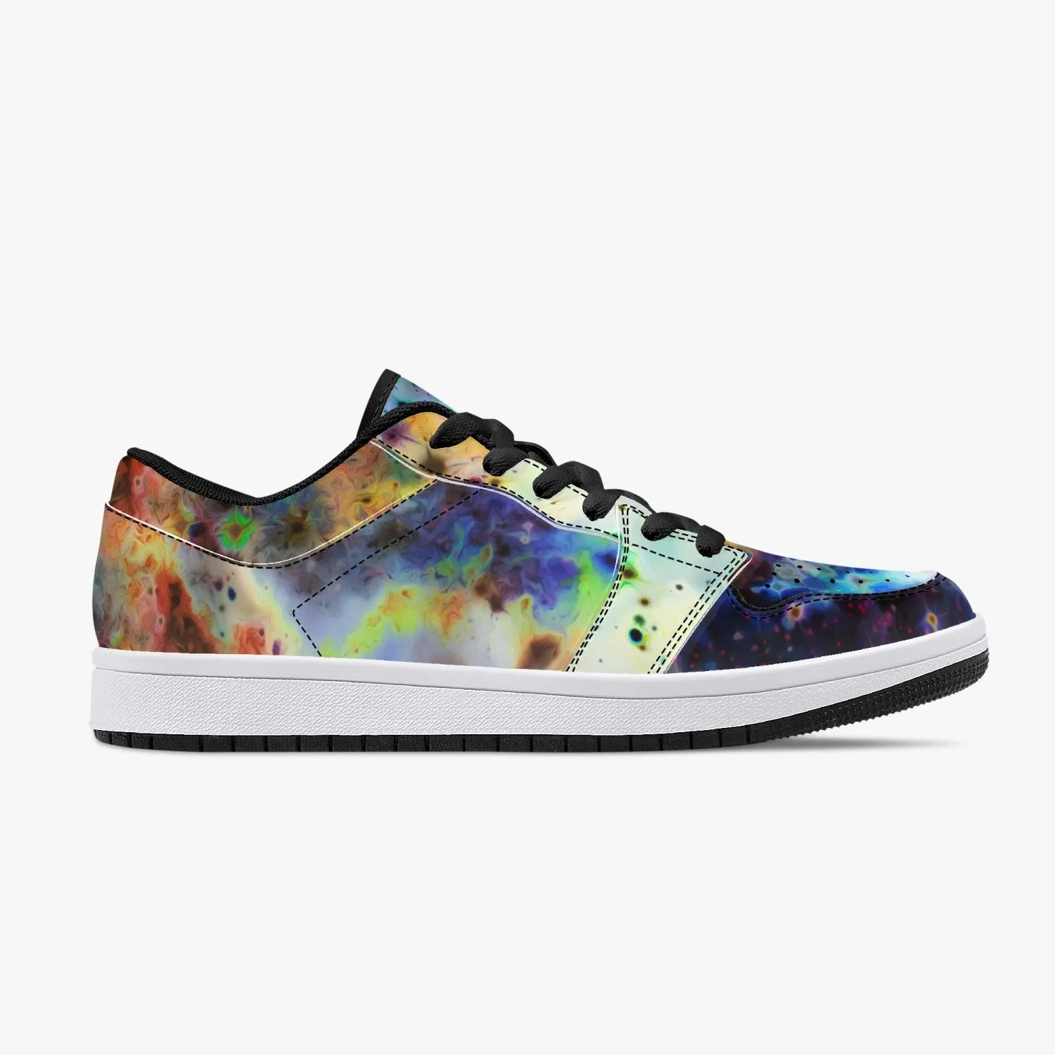Acolyte Ethos Psychedelic Split-Style Low-Top Sneakers