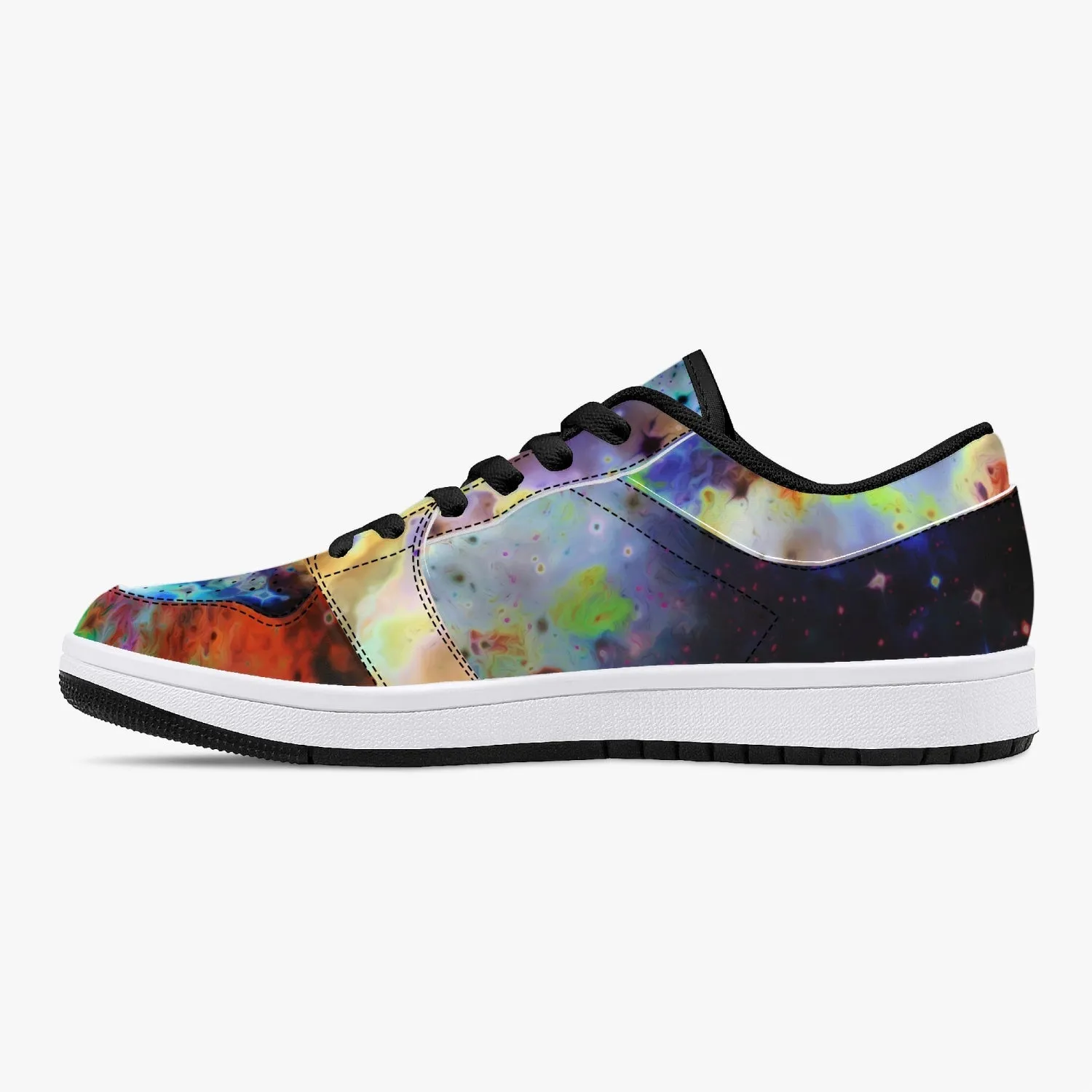 Acolyte Ethos Psychedelic Split-Style Low-Top Sneakers