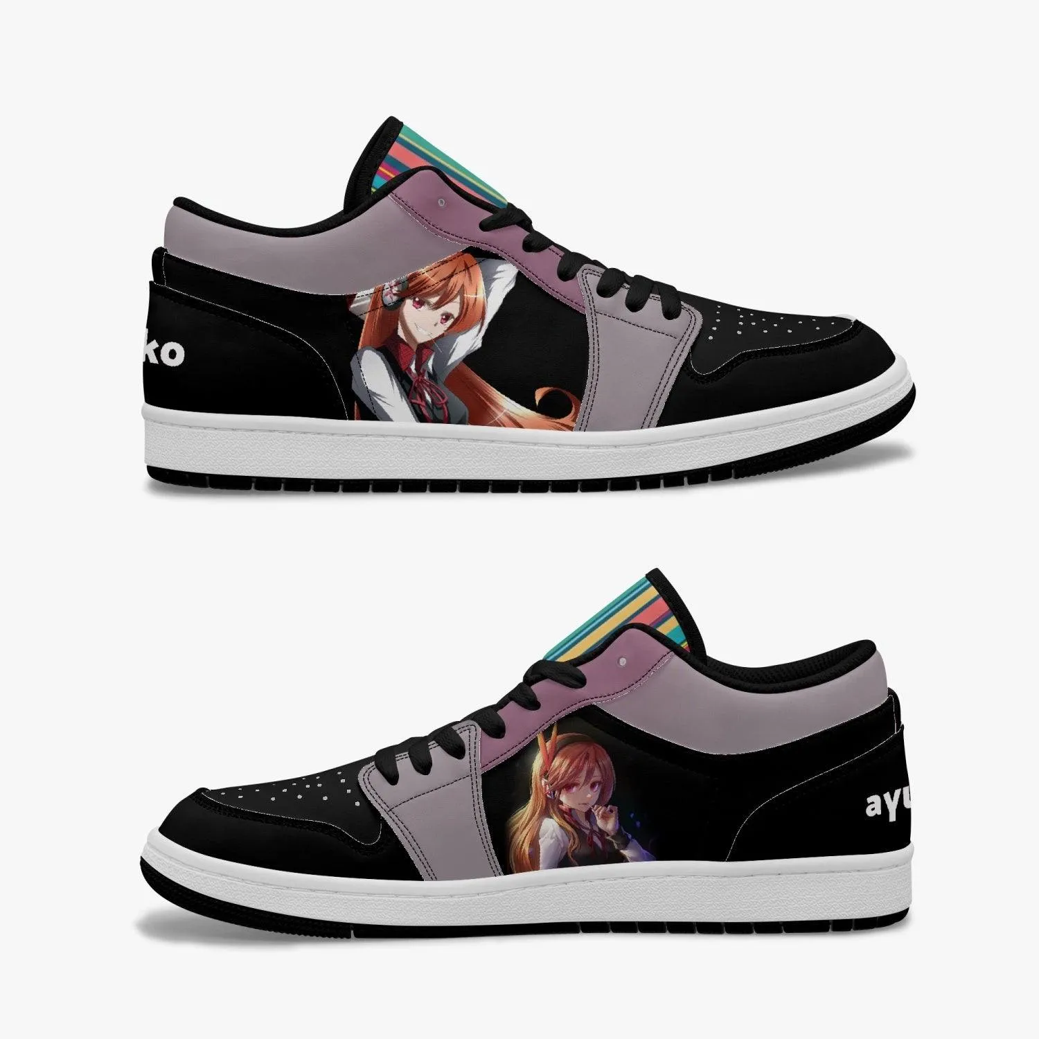 Akame Ga Kill Chelsea JD1 Low Anime Shoes