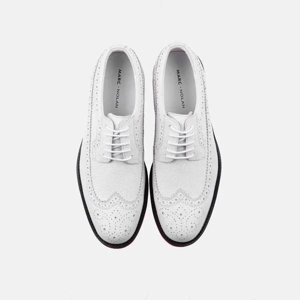 Alexander Leather Longwing Vintage Business Oxfords Shoes