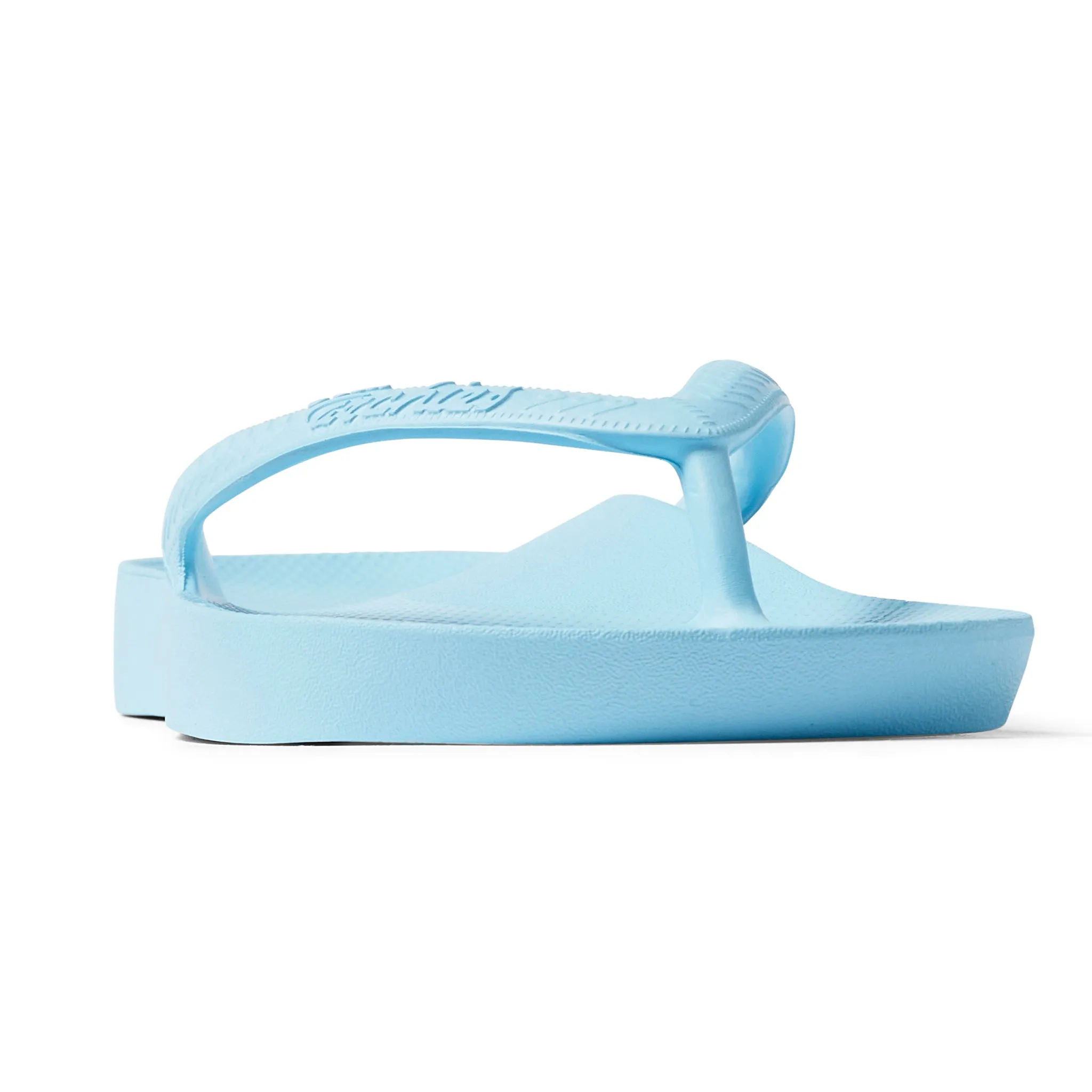 Archies Arch Support Flip Flops Sky Blue