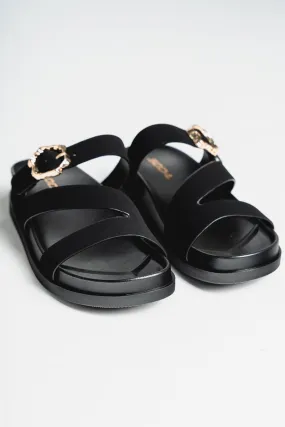 Astrid strappy sandal black