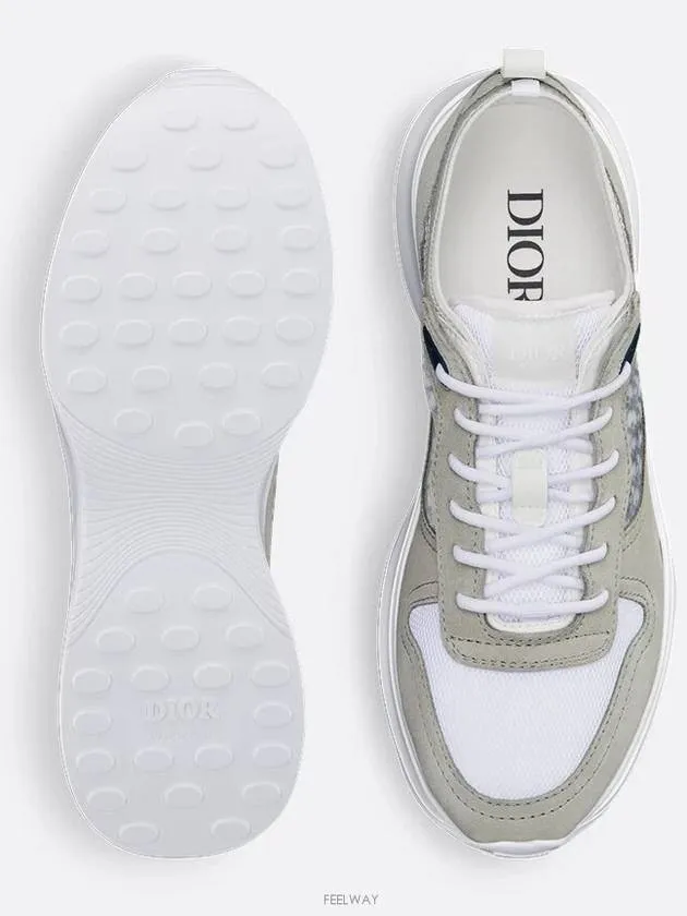 B25 Running Canvas Suede Sneakers Grey