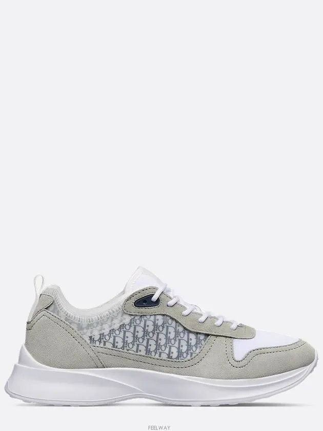 B25 Running Canvas Suede Sneakers Grey