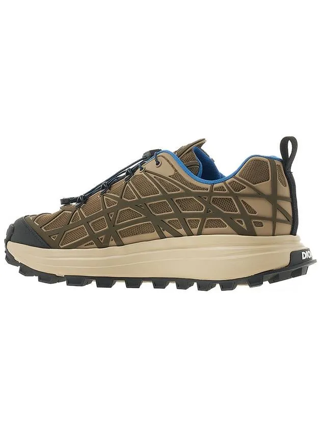 B31 Runner Technical Mesh Rubber Warped Low Top Sneakers Brown