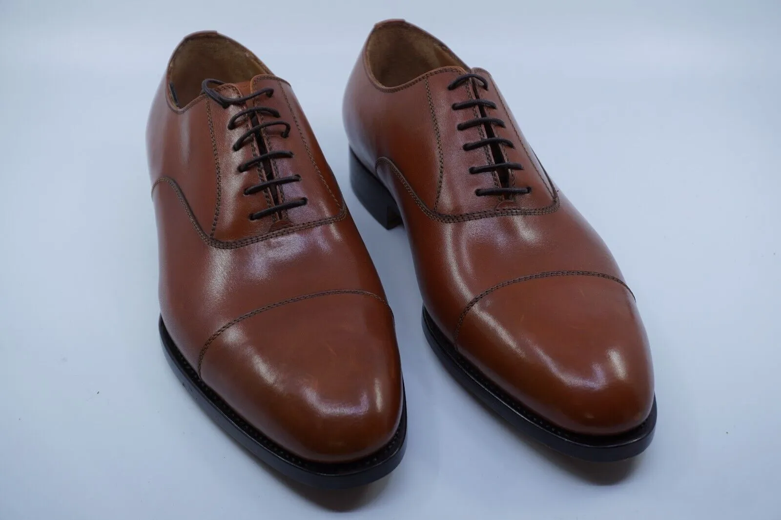 Brown Oxford Shoes made of Leather (EU 45)