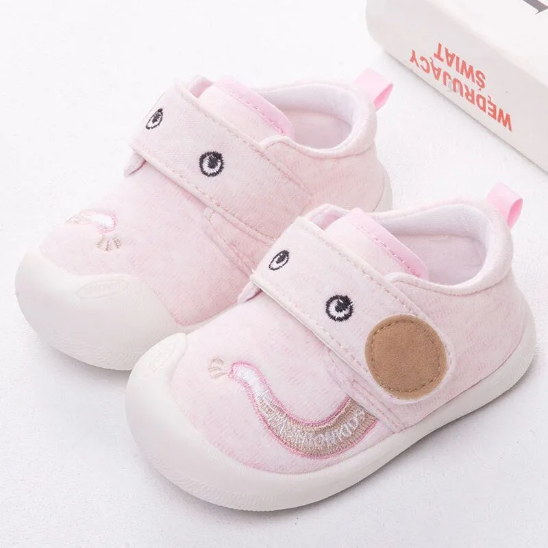 Cartoon Pattern Non-slip Soft Sole Baby Shoes