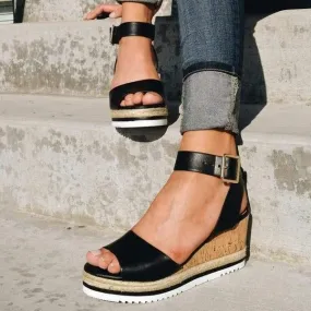 casual daily comfy wedges
