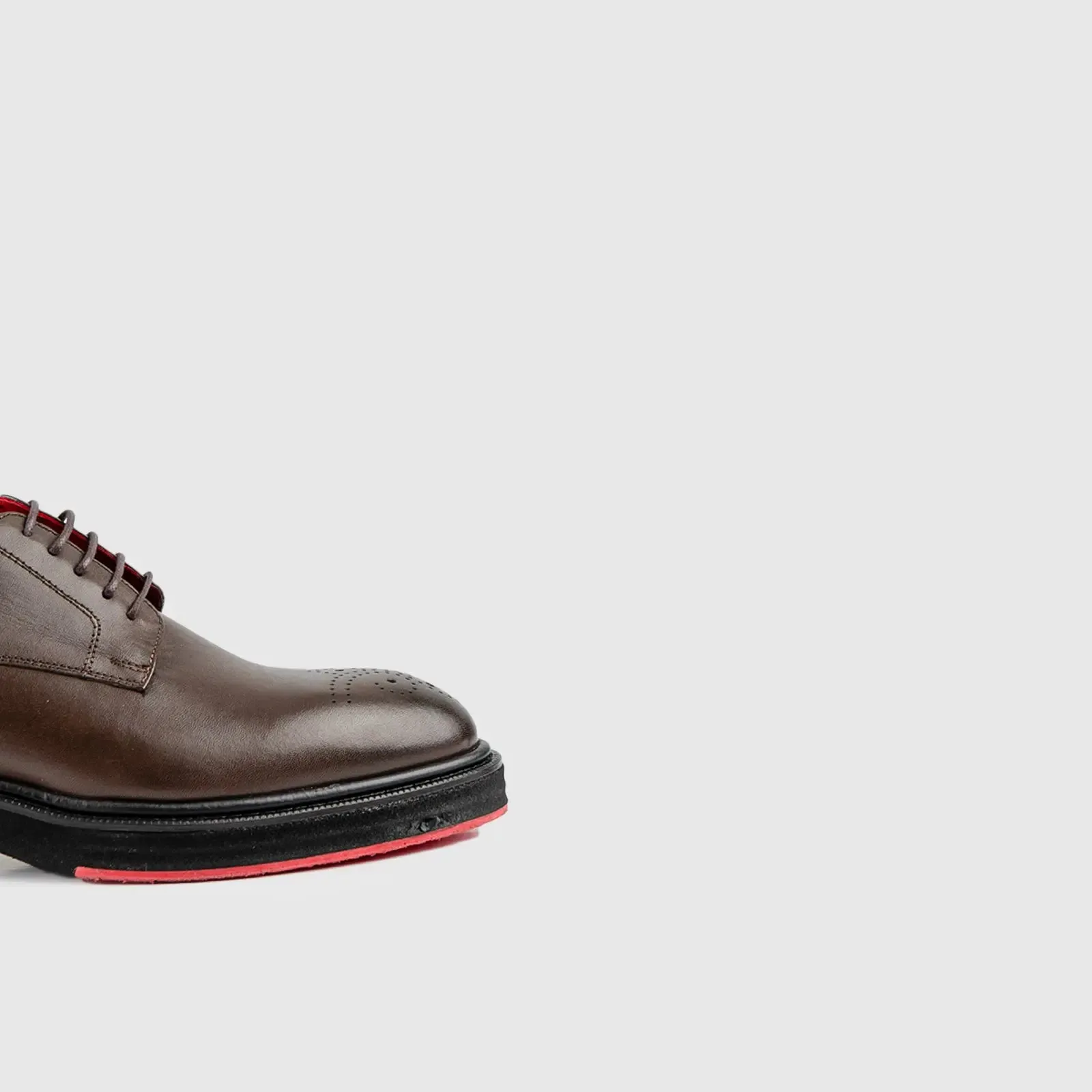 Chunky Sole Dress Oxfords Brown 0234/3