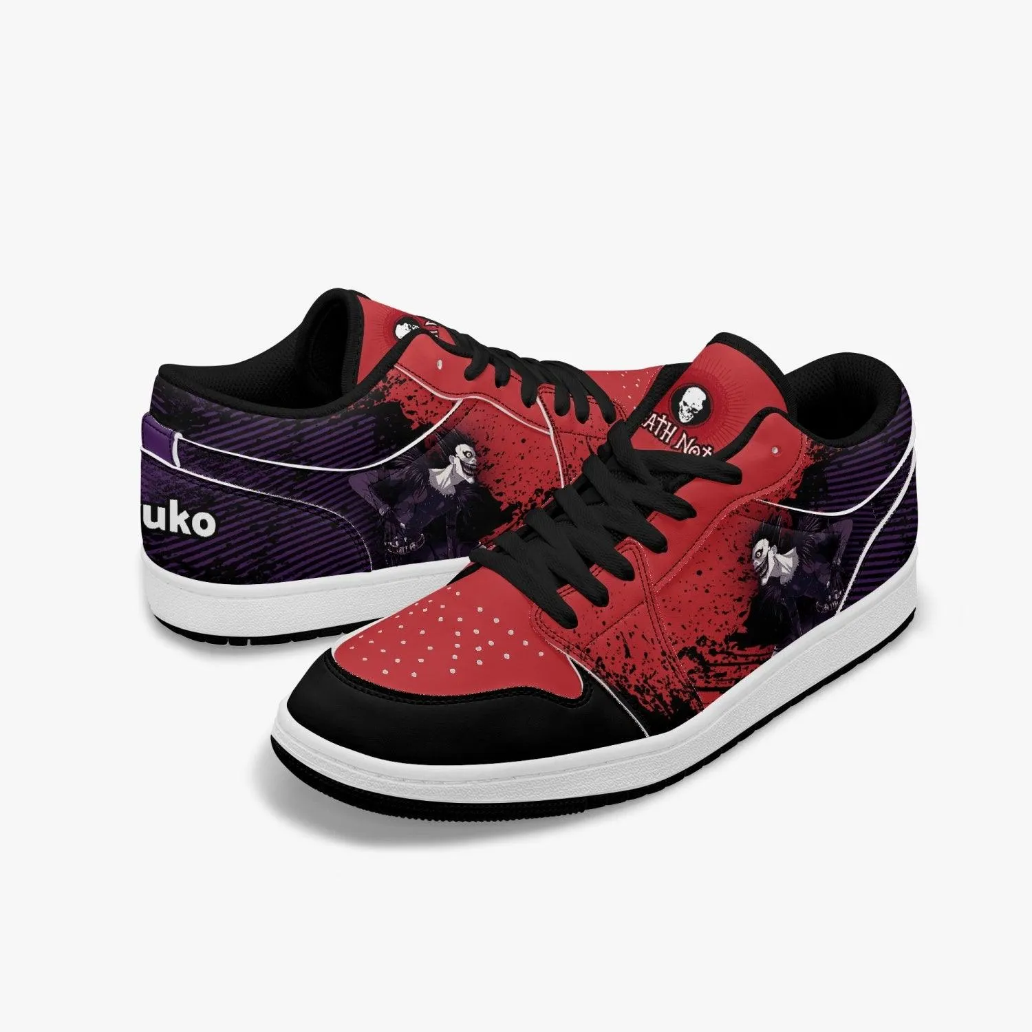 Death Note Ryuk Red JD1 Low Anime Shoes