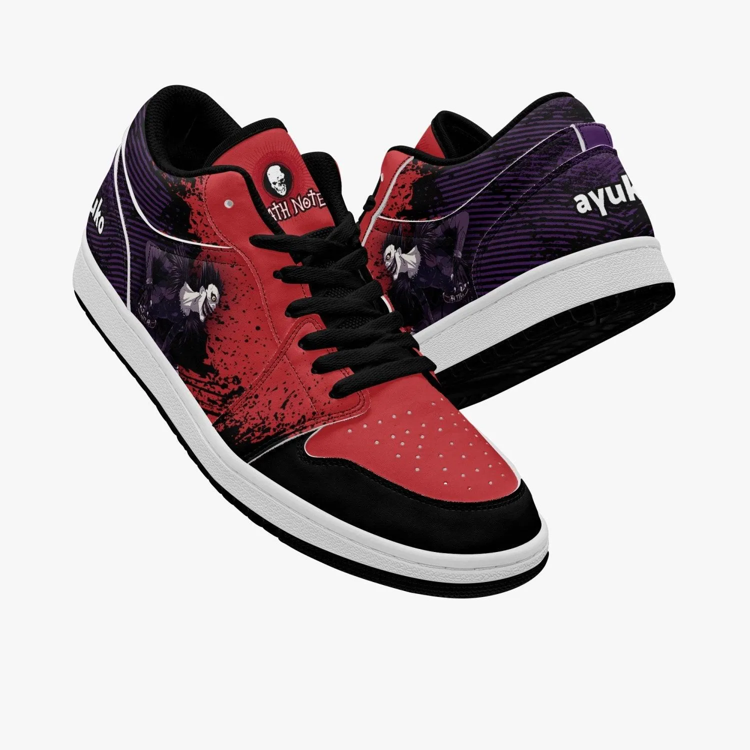 Death Note Ryuk Red JD1 Low Anime Shoes