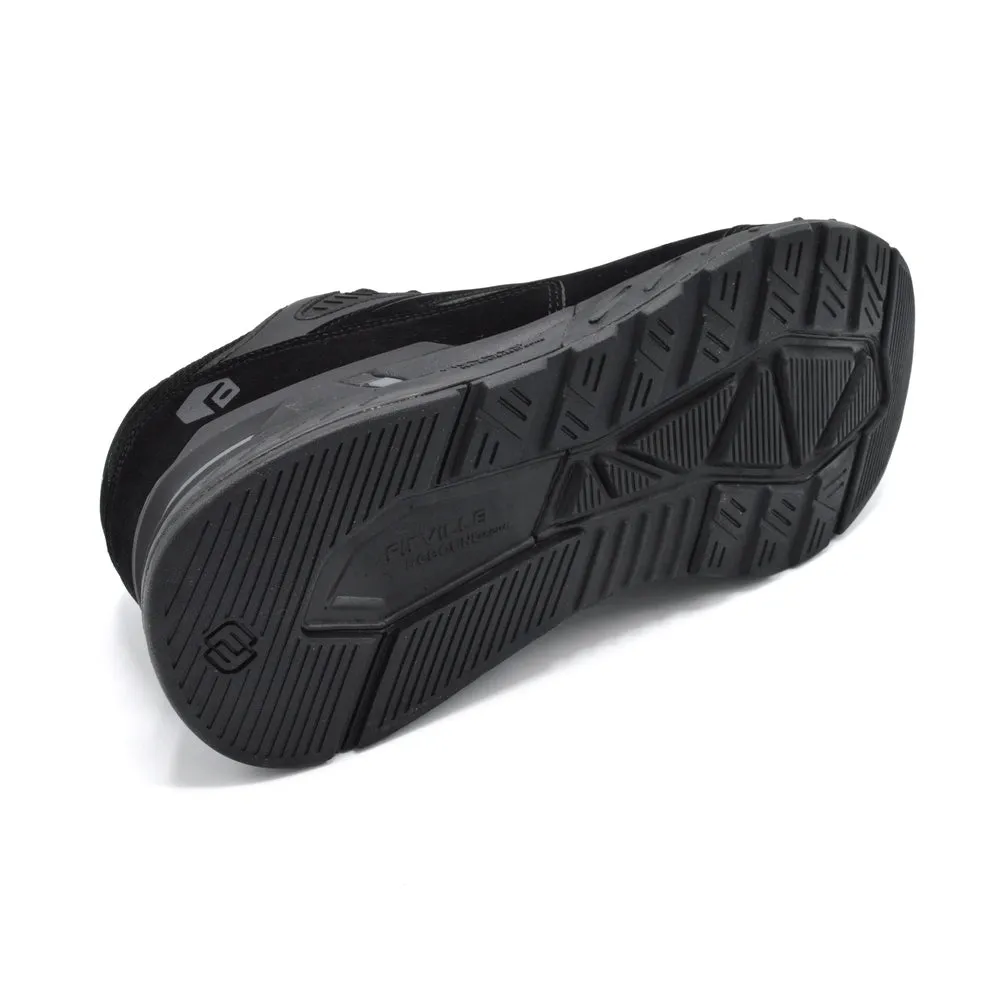 FitVille Rebound - Mens Extra Wide Fit Trainer - 6E Fitting - Jet Black