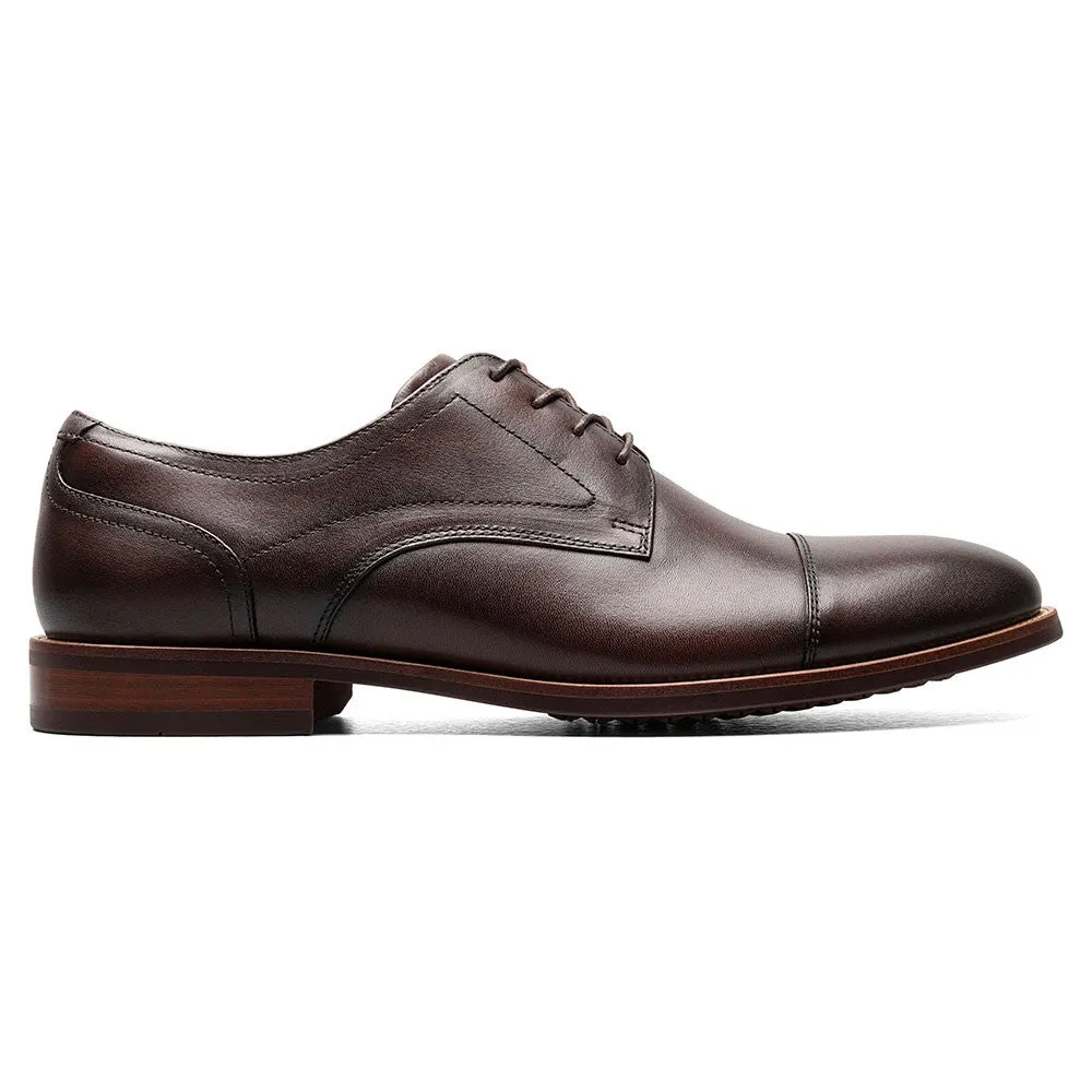 Florsheim Rucci Cap Toe Brown Oxford Shoes