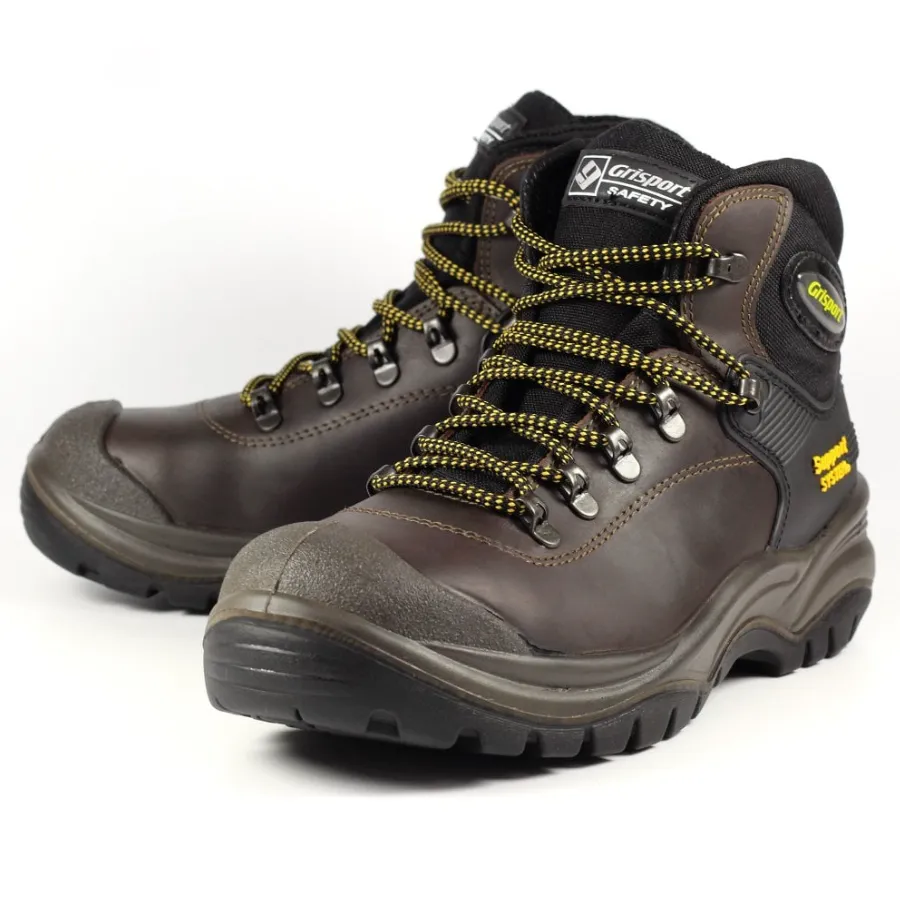 Grisport Men's Contractor Work Safety Boots (Brown)