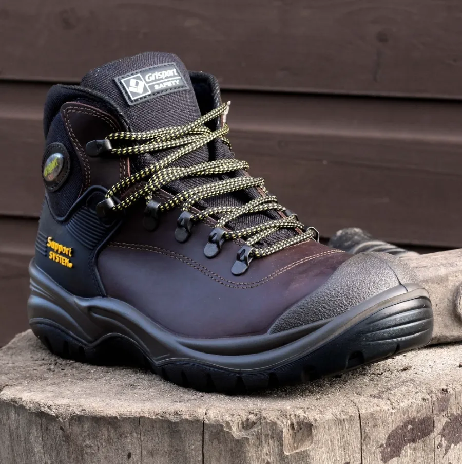 Grisport Men's Contractor Work Safety Boots (Brown)