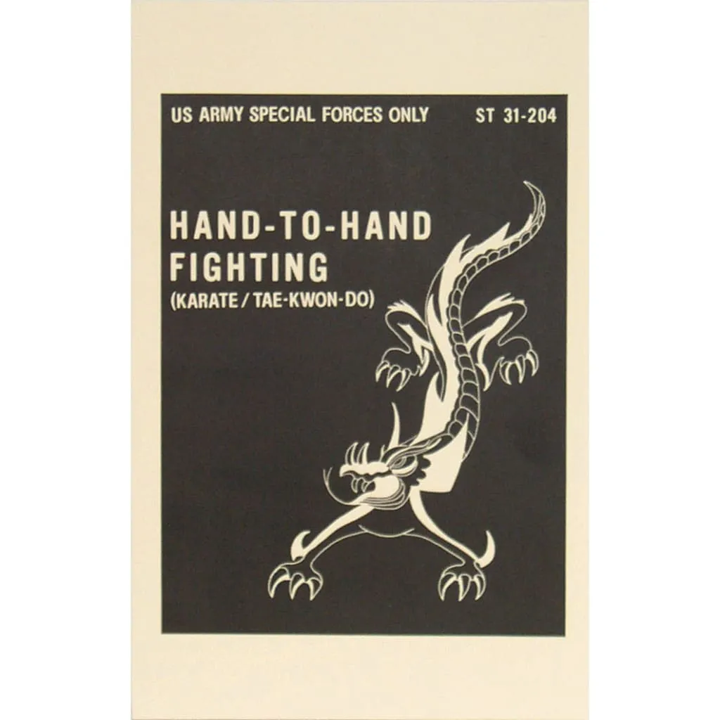 Hand to Hand Fighting (Karate/Tae Kwon-Do) Handbook