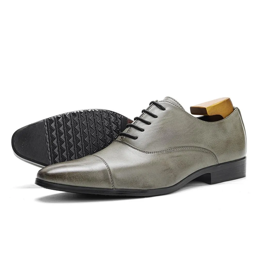 High-end Pointed Toe Oxfords Men's Business Shoes