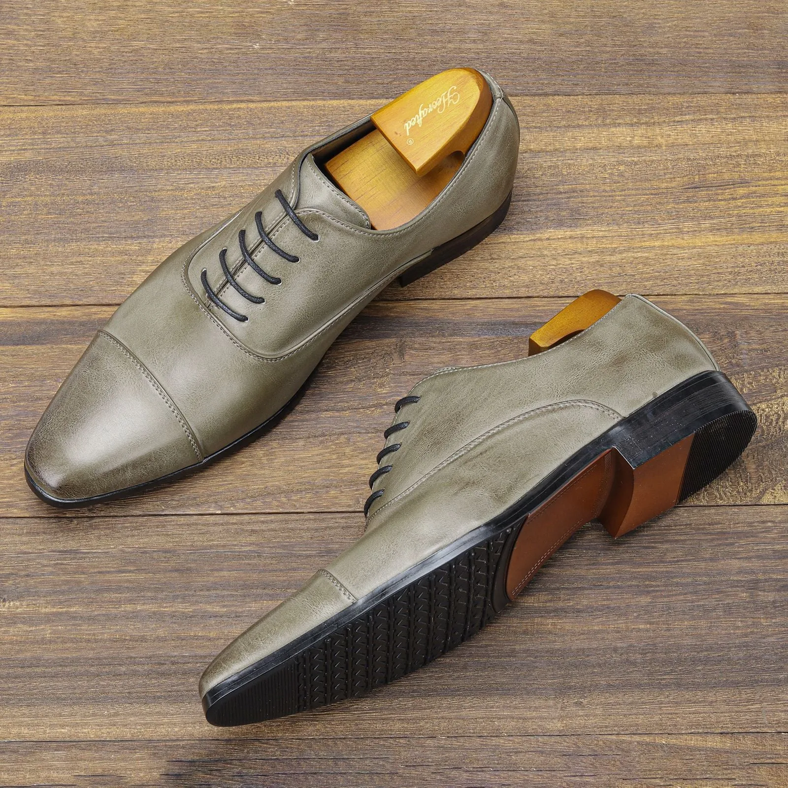 High-end Pointed Toe Oxfords Men's Business Shoes