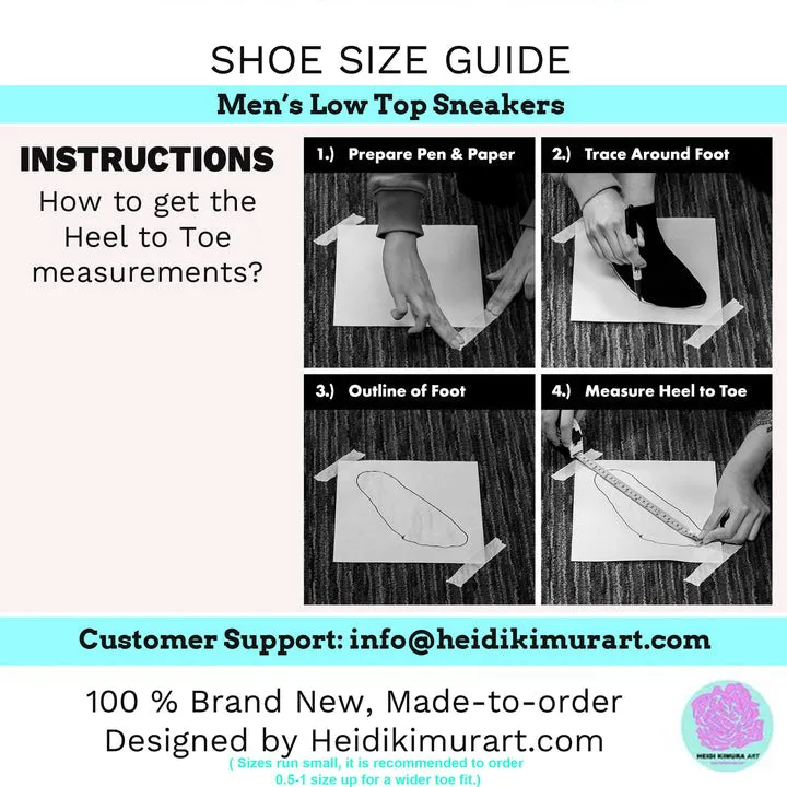 Hot Pink Color Men's Shoes, Solid Color Modern Minimalist Best Casual Men's Low Top Sneakers  (US Size: 5-14)