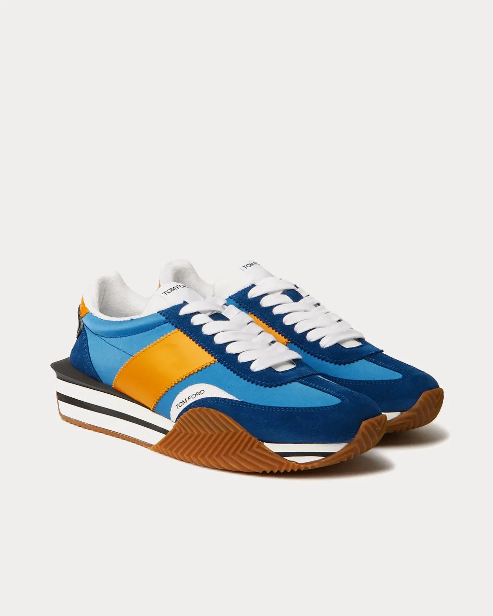 James Blue Low Top Sneakers