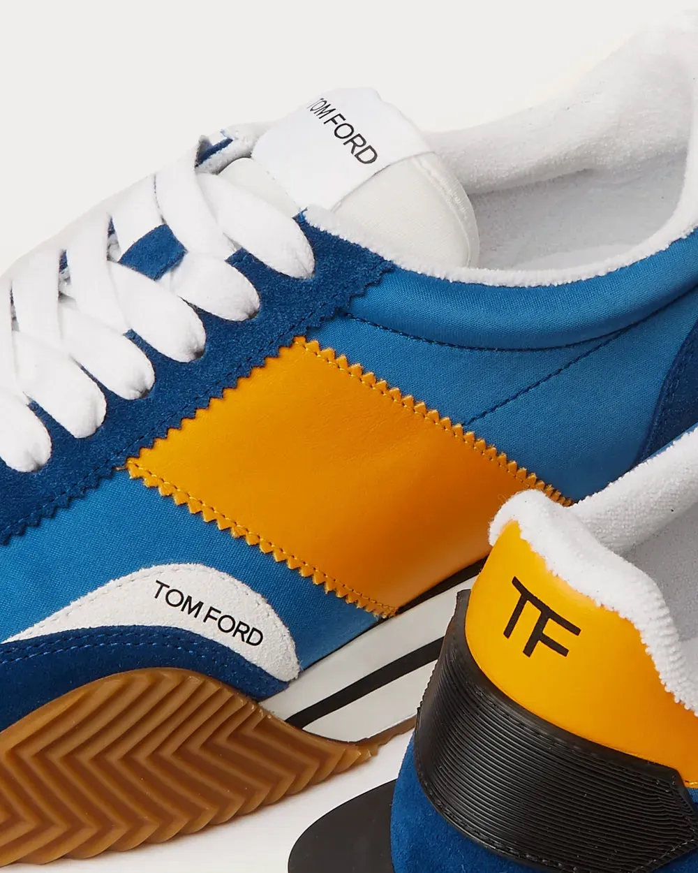 James Blue Low Top Sneakers