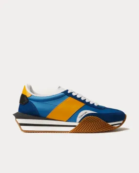 James Blue Low Top Sneakers