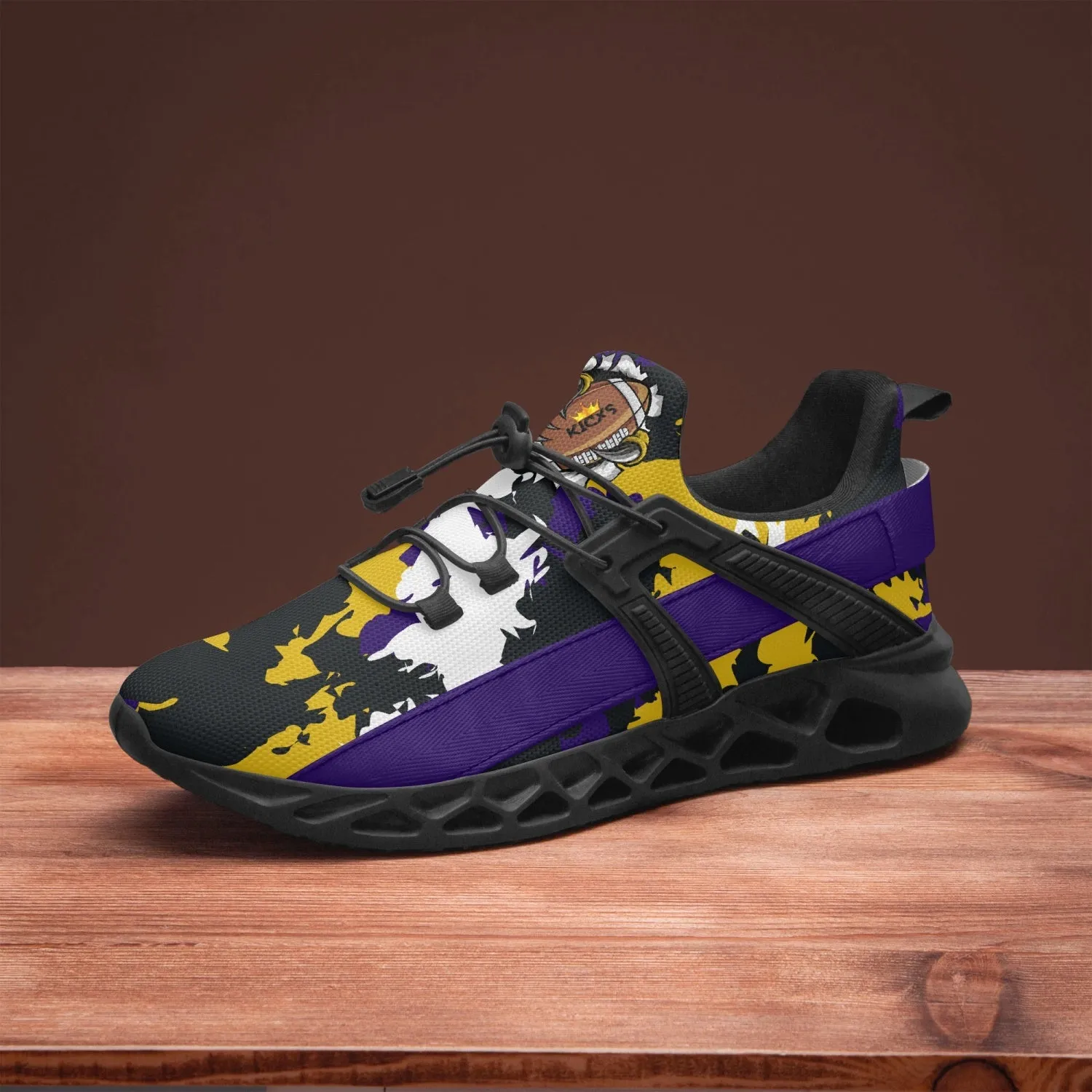 Kicxs BAL Camo Mesh Running Shoes