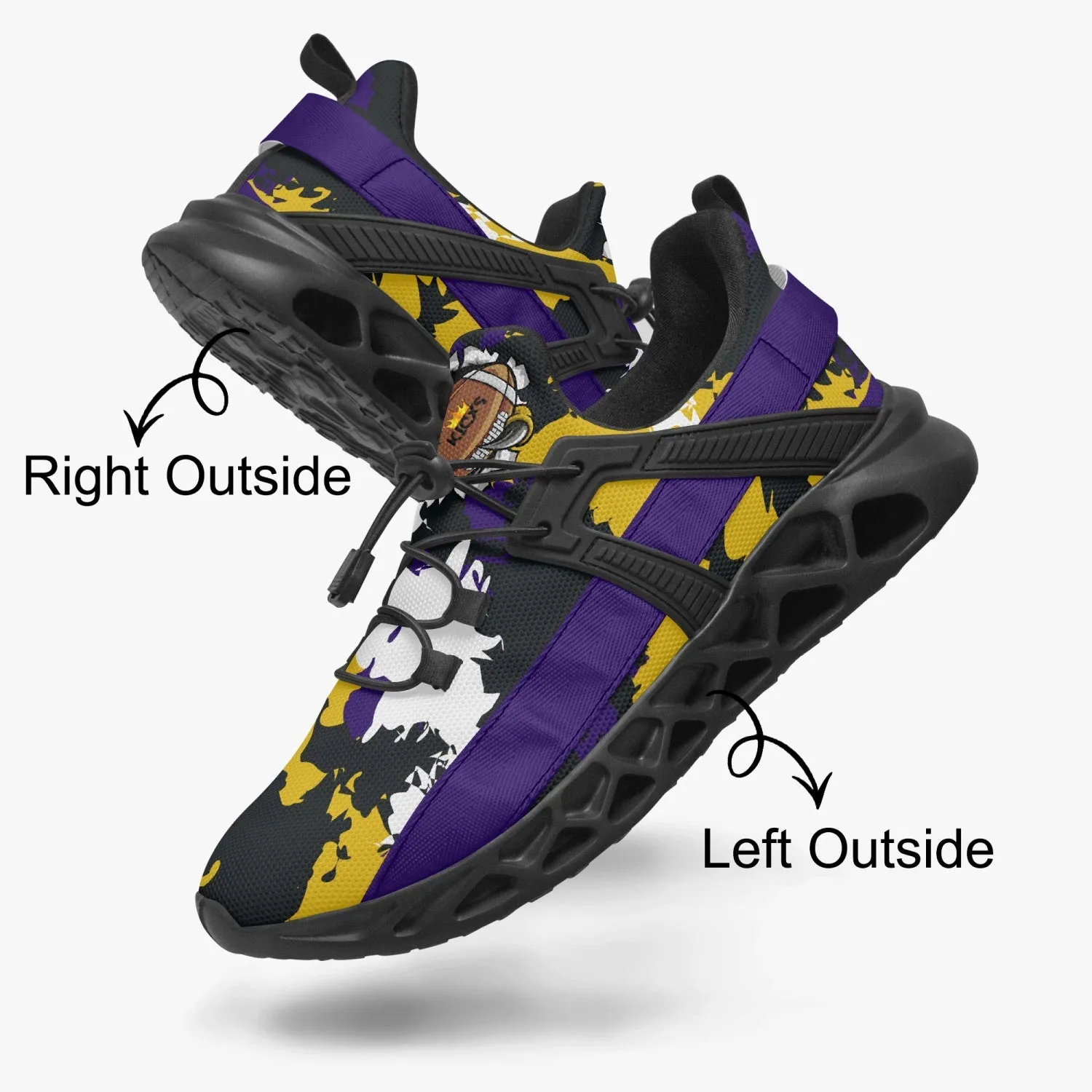 Kicxs BAL Camo Mesh Running Shoes