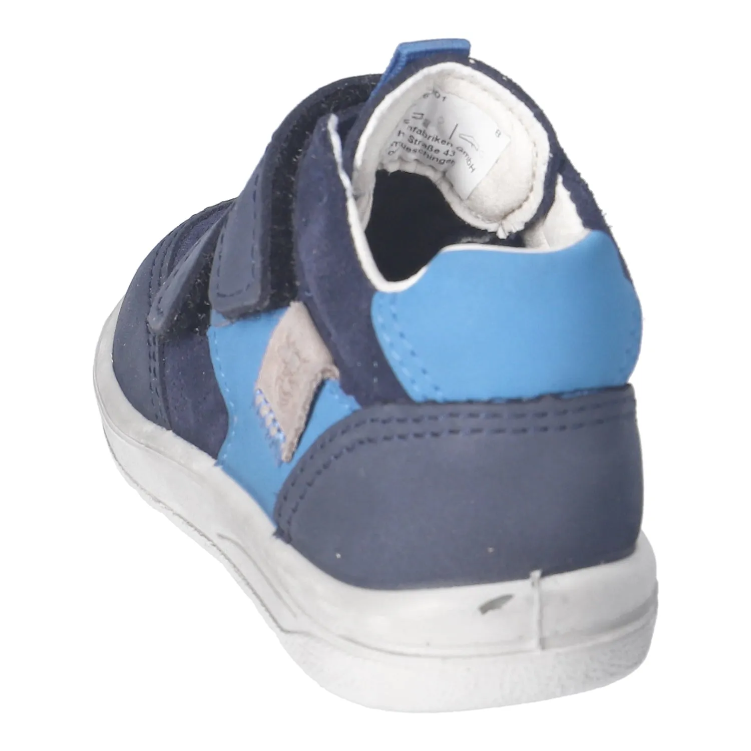 Kito Waterproof Boot in Nautic Blue Nubuk Leather