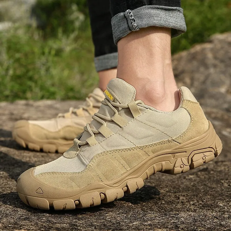 Leather Outdoor Non-Slip Shoes For Men