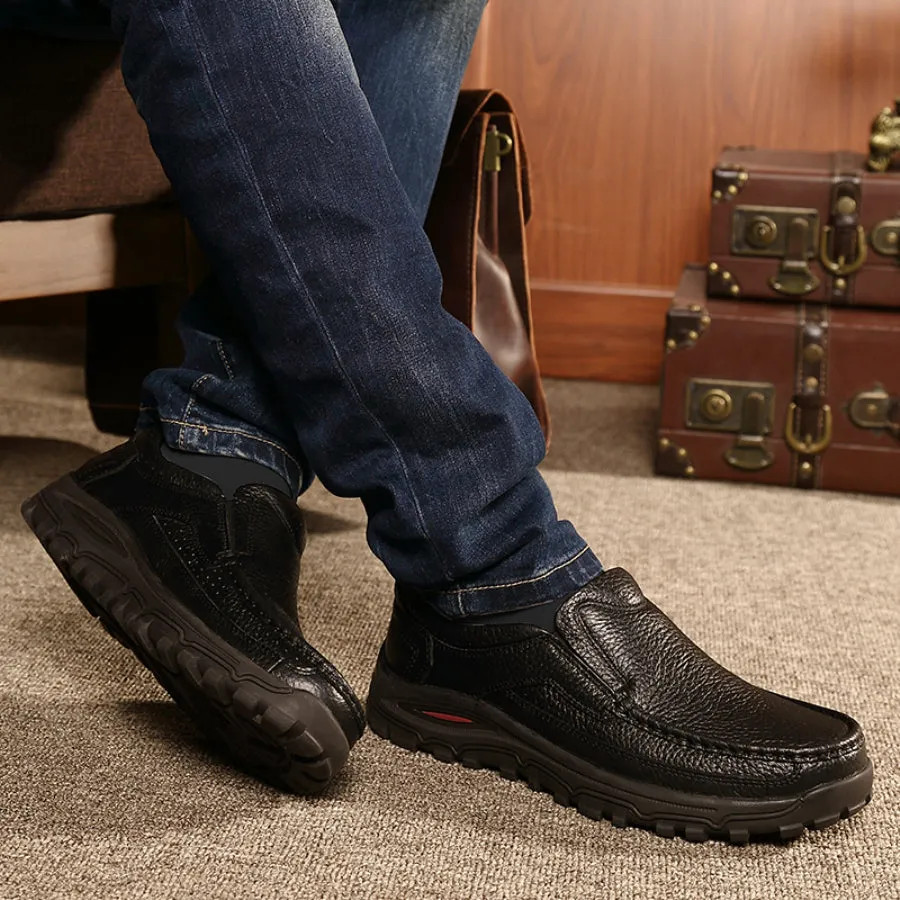 Men's Leather Formal Business  Shoes Large Size