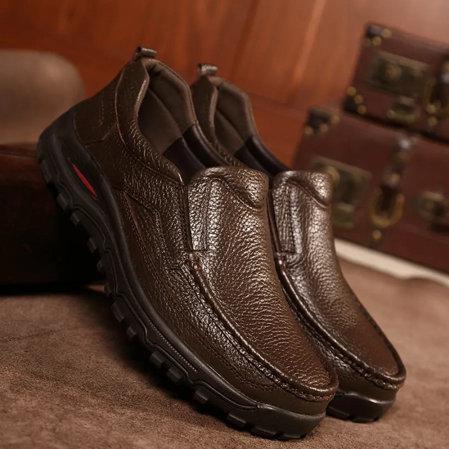 Men's Leather Formal Business  Shoes Large Size