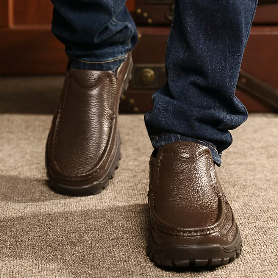 Men's Leather Formal Business  Shoes Large Size