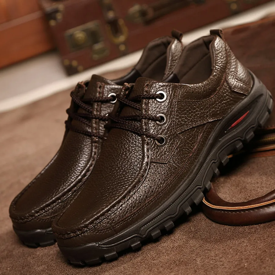Men's Leather Formal Business  Shoes Large Size