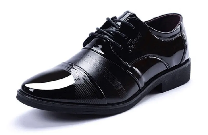Men's Leather Slip-On Shoes
