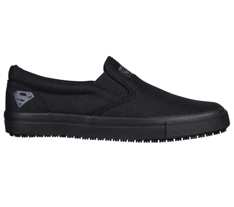 SKECHERS WOMEN'S WORK DC SUPERGIRL (SLIP RESISTANT)108090
