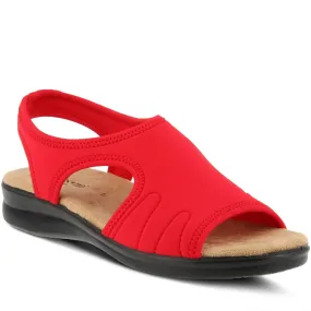 Spring Step Women's Nyaman Flexus Comfort Sandals- Red