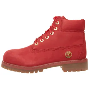 Timberland 6 inch Premium waterproof Boots Pre School Boys Shoes #A1JN3