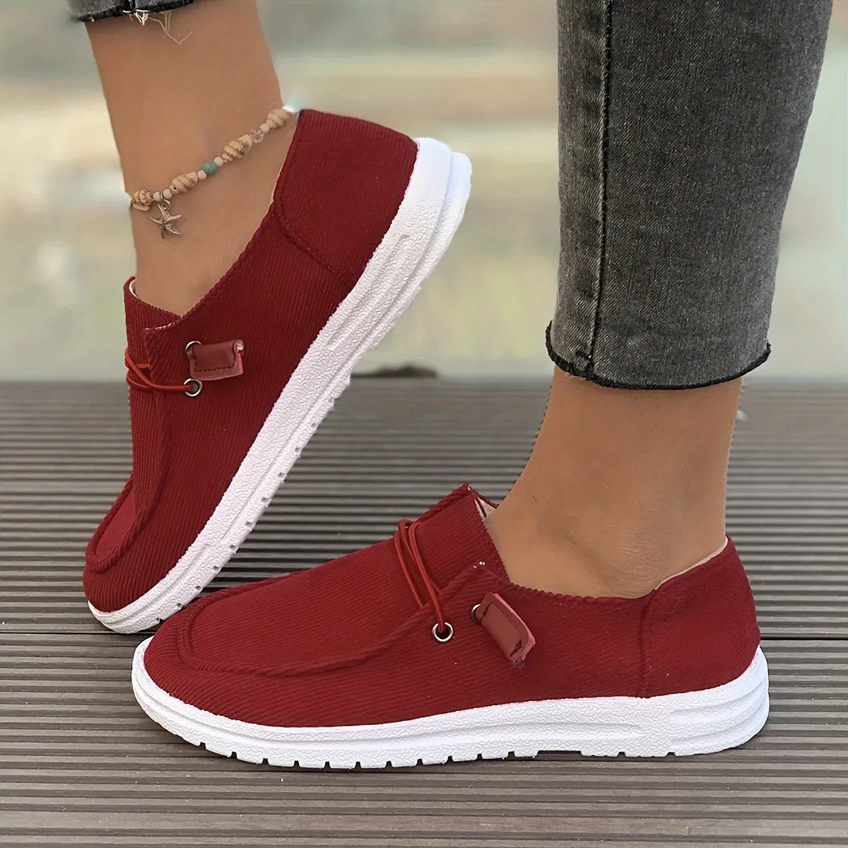 Wear Resistance Non Slip Canvas Sneakers
